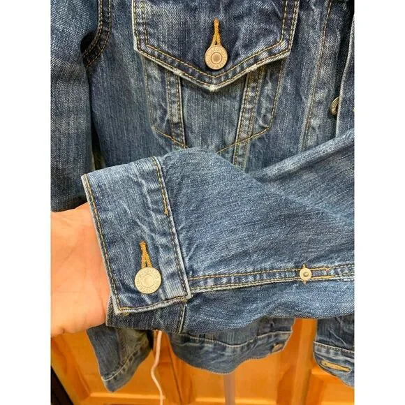 Levi’s 2012 Trucker Denim Jacket - Medium Wash - Men’s Small … - Picture 5 of 12